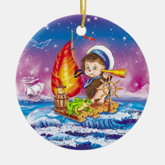 Brave Sailor Keramik Ornament (Vorne)