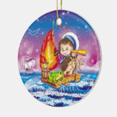 Brave Sailor Keramik Ornament (Links)