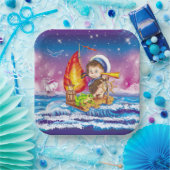 Brave Sailor Pappteller (Party)