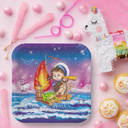 Brave Sailor Pappteller (Party)