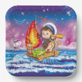 Brave Sailor Pappteller (Vorderseite)