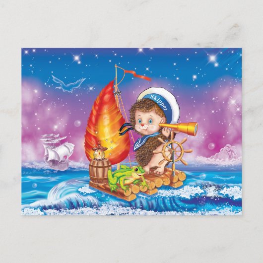 Brave Sailor Postkarte (Vorderseite)