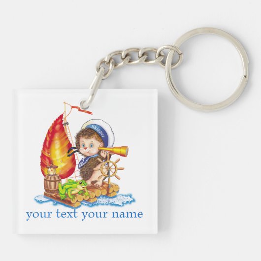 Brave Sailor Schlüsselanhänger (Rückseite)