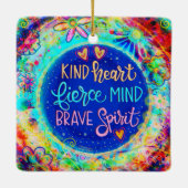 Brave Spirit "Inspirivity" Keramik Keramikornament (Rückseite)