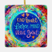 Brave Spirit "Inspirivity" Keramik Keramikornament (Vorderseite)