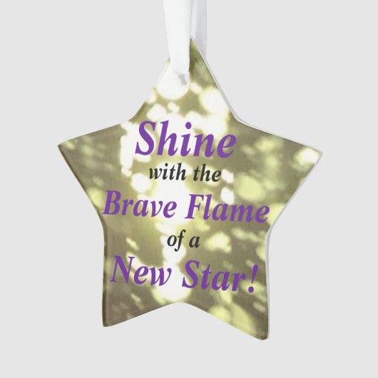 Brave Star Ornament (Vorderseite)