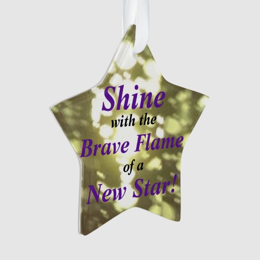 Brave Star Ornament (Vorderseite)