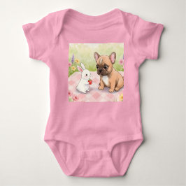 Brave Strawberry Baby Strampler