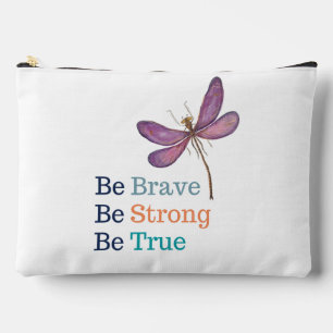 Brave Strong True Dragonfly Makeup Bag Zubehörtasche