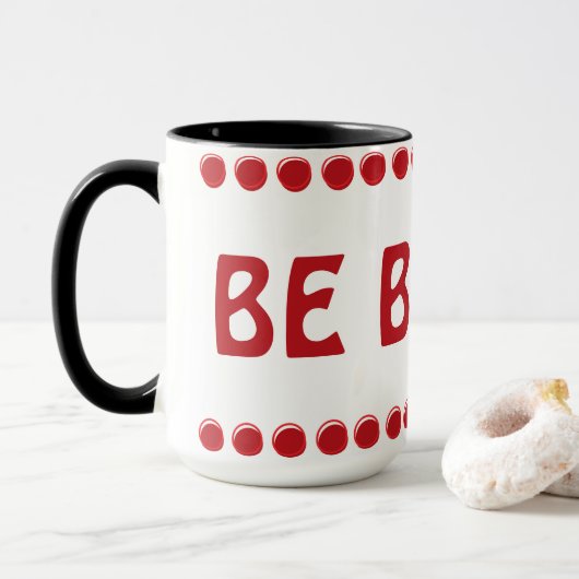 "BRAVE"-Tasse Tasse (Mit Donut)