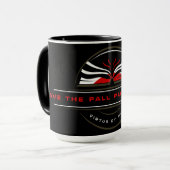 "Brave the Pall Publishing Signature" Tasse (Vorderseite Links)