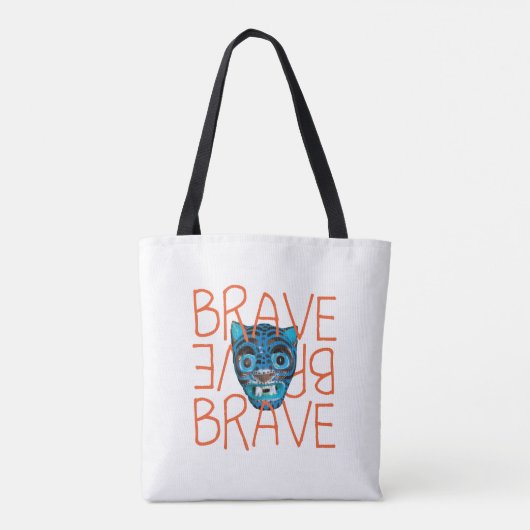 Brave Tiger Tasche (Rückseite)