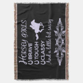 Brave Tough Classy Horse Decke (Vorderseite Vertikal)