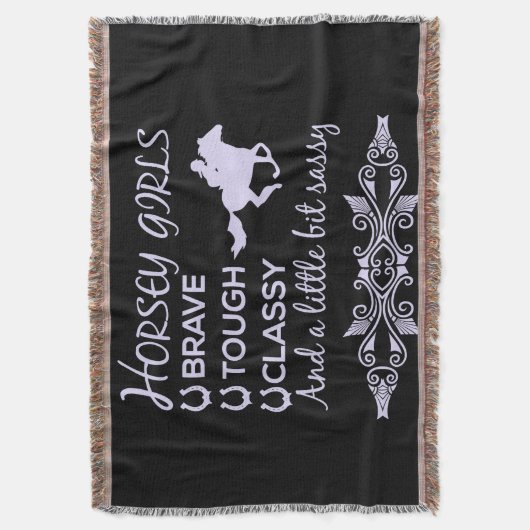 Brave Tough Classy Horse Decke (Vorderseite Vertikal)
