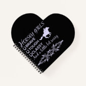 Brave Tough Classy Horse Notizblock (Vorderseite)