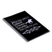 Brave Tough Classy Horse Notizblock (Rechte Seite)