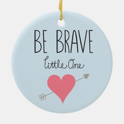 Brave Tribal Panda Bär Personalisiert Keramik Ornament (Hinten)