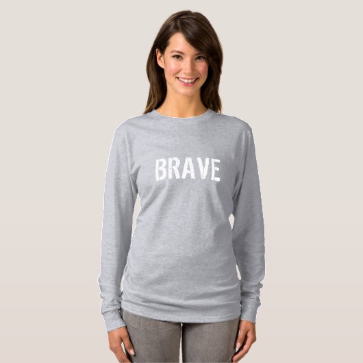 BRAVE Women's Long Sleeve T - Shirt (Vorne ganz)