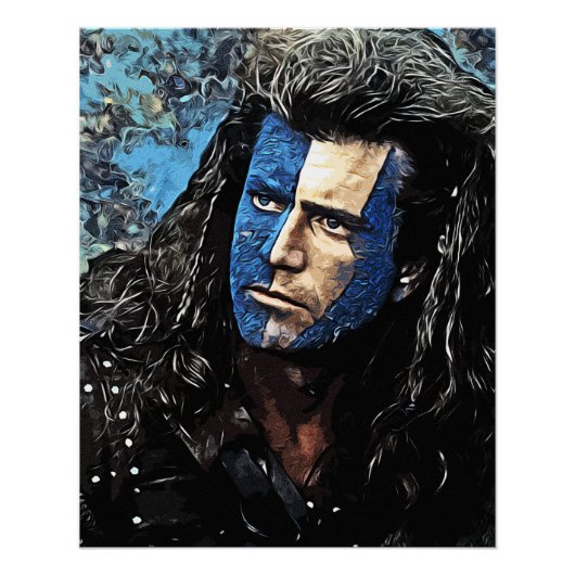 Braveheart Mann Poster (Vorderseite)