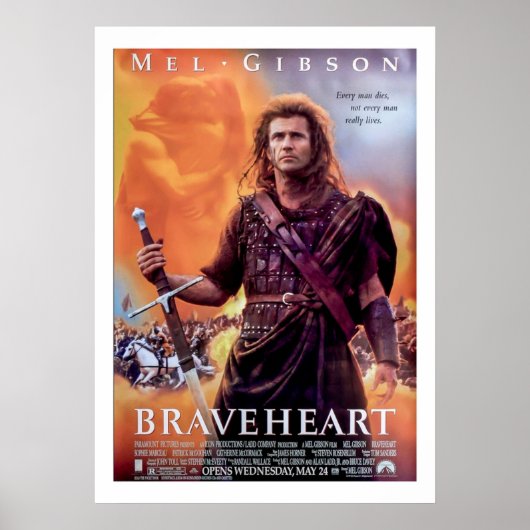 Braveheart Movie Poster (Vorne)