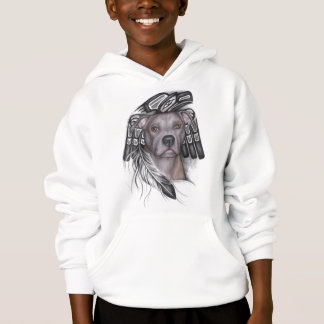 BraveHeart Pitbull-Rettungs-mit Kapuze Sweatshirt