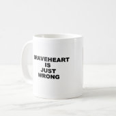 Braveheart-Tasse Kaffeetasse (Vorderseite Links)