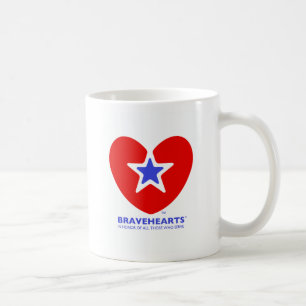 Bravehearts Logo Kaffeetasse