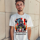 Braver Feuerwehrmann bereit T-Shirt
