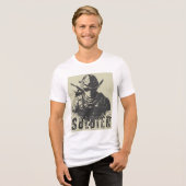 Braver Geist in jedem Faden Tri-Blend Shirt (Vorderseite voll)