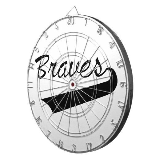 Braves Dartscheibe (Vorderseite rechts)