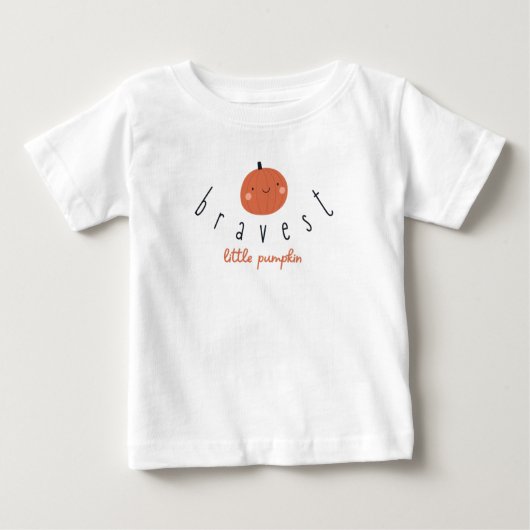 bravest little pumpkin Baby T-Shirt (Vorderseite)