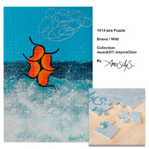 Bravío/Wild muackS!!! - AmaSilyS - 1014 Teile Kuns Puzzle