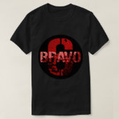Bravo 6 wird dunkel - rot - rot - Luftblase T-Shirt (Design vorne)