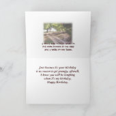 Bravo Bull Birthday personalize Karte (Innenseite)