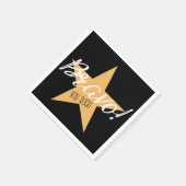 "BRAVO! DU ROCK!" SERVIETTE (Ecke)