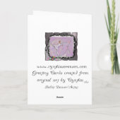 Bravo! für Young Ballerinas Karte (Rückseite)