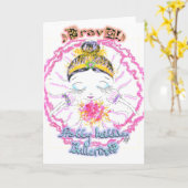 Bravo! für Young Ballerinas Karte (Gelbe Blume)