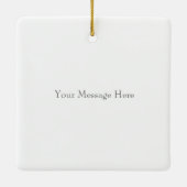 "Bravo" Grand Piano Charming Musical Keepake Keramikornament (Rückseite)