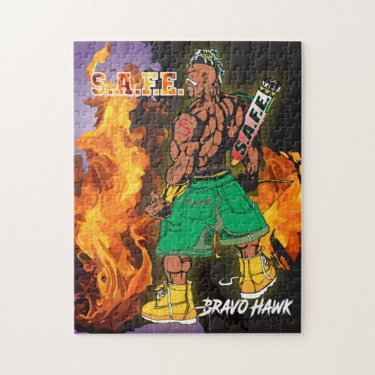 Bravo Hawk Puzzle (Vertikal)