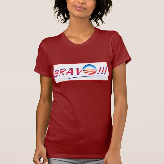 Bravo, Obama T-Shirt (Vorderseite)