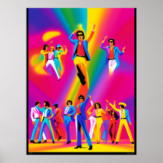 Bravo Tanzposter (Pop-Art) Poster