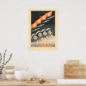 Bravo unseren Helden! Poster (Küche)