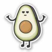 Bravocado Aufkleber (Vorderseite)