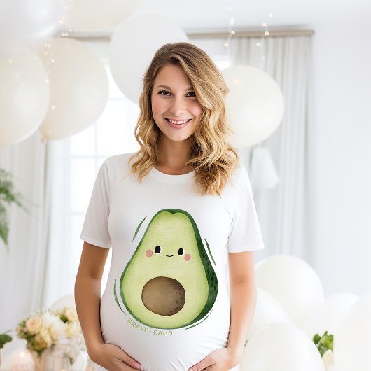 Bravocado Avocado Gender Neutral Twins Mama zu sei T-Shirt