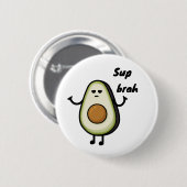 Bravocado Button (Vorne & Hinten)