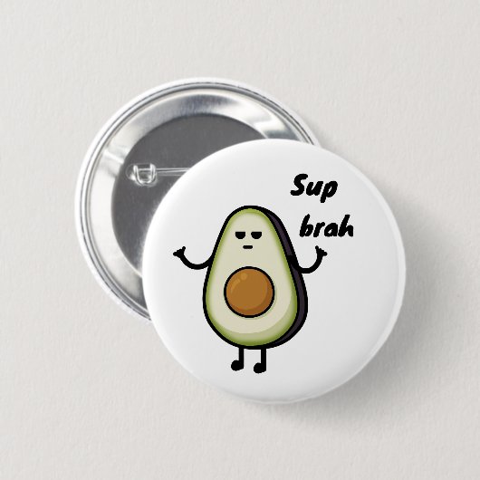 Bravocado Button (Vorne & Hinten)