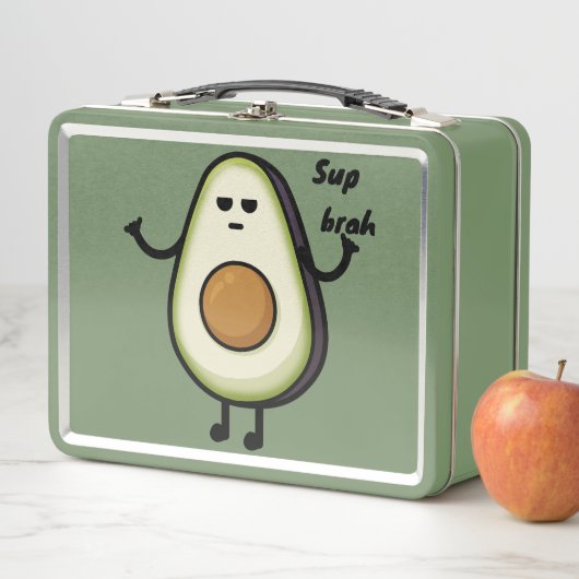 Bravocado Metall Brotdose (Beispiel)