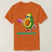 Bravocado Niedlich Funny Cool Shades Avocado Berei T-Shirt (Design vorne)