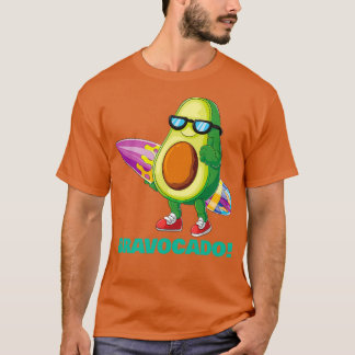 Bravocado Niedlich Funny Cool Shades Avocado Berei T-Shirt
