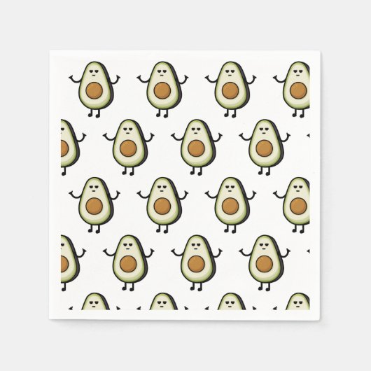 Bravocado Serviette (Vorderseite)